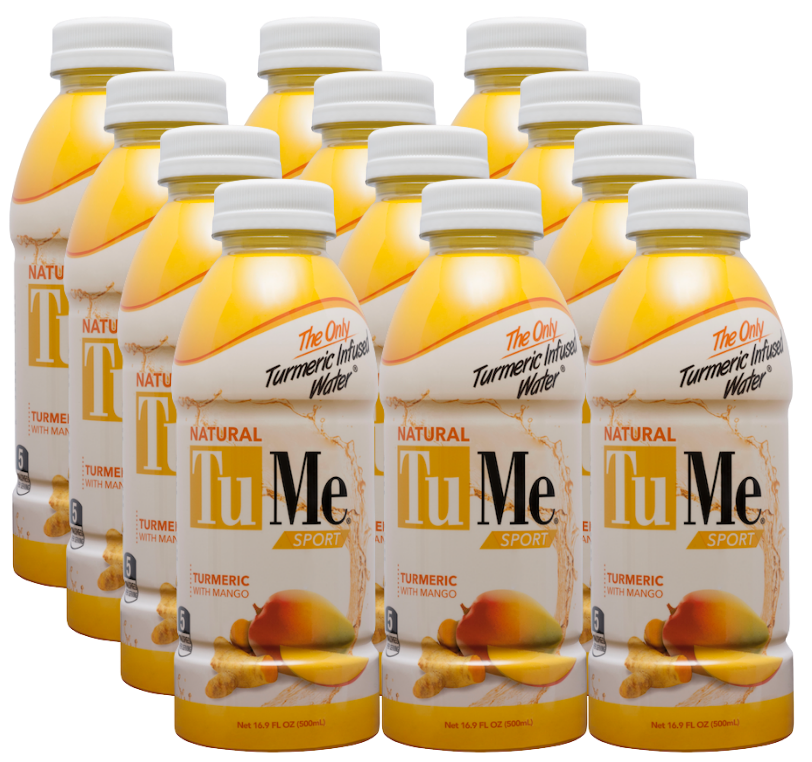 TuMe Turmeric Water +Mango (12 Pack)