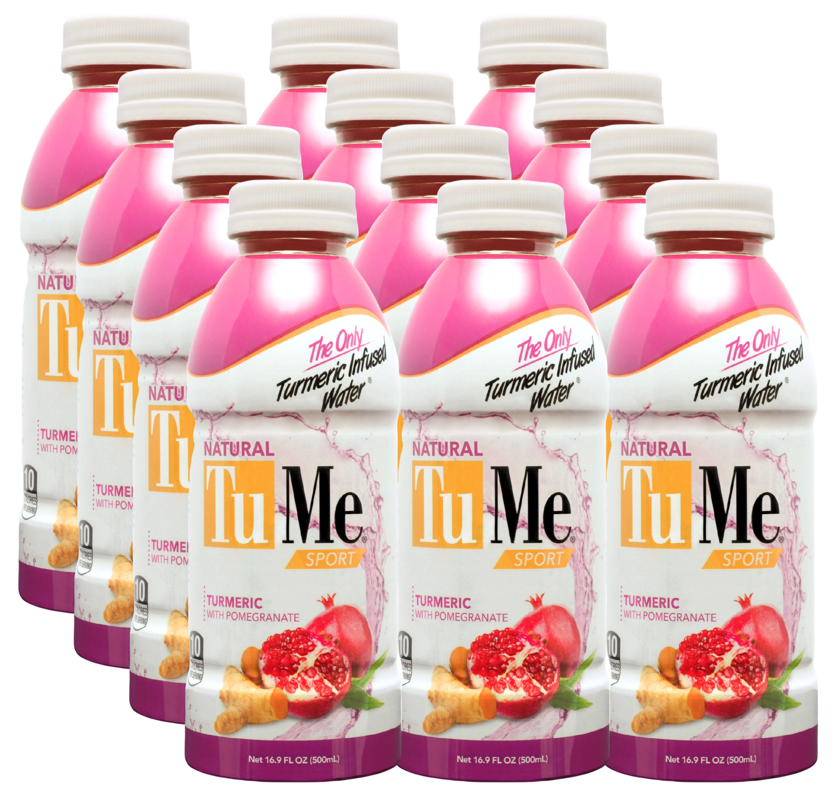 TuMe Turmeric Water +Pomegranate (12 Pack)